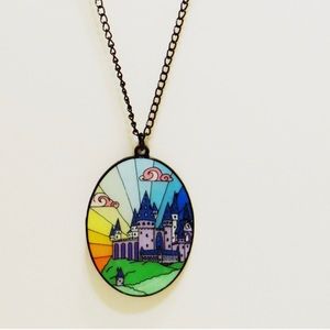Hogwarts Castle Necklace